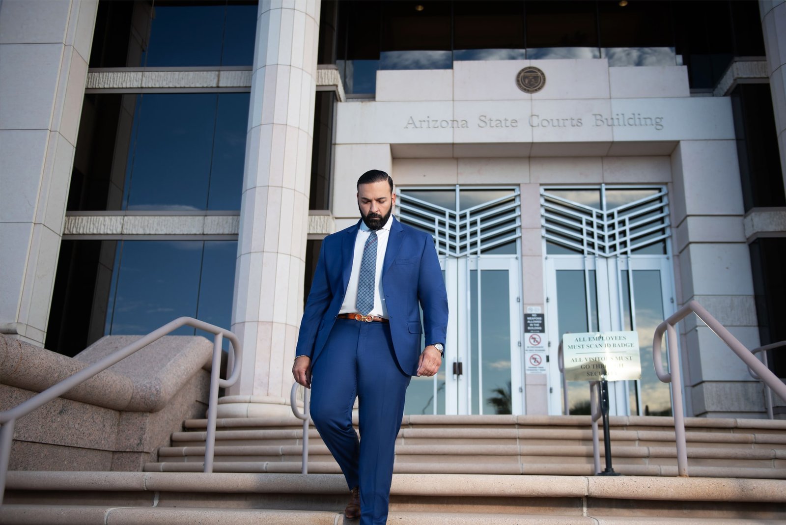 Tamou Arizona courtroom image